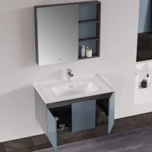 Wall Hung Bathroom Cabinet Set